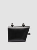 OC BIKE 001 - Black Leather Bike Bag - thumb image 4,side view