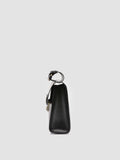 OC BIKE 001 - Black Leather Bike Bag - thumb image 5,side view