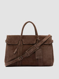 BOSTONIAN 001 - Brown Suede Weekender - thumb image 1,side view