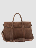 BOSTONIAN 001 - Brown Suede Weekender - thumb image 5,side view