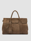 BOSTONIAN 001 - Brown Suede Travel Bag - thumb image 3,side view