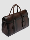 BOSTONIAN 001 - Brown Leather Travel Bag - thumb image 2,side view