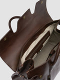BOSTONIAN 001 - Brown Leather Travel Bag - thumb image 7,side view