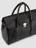 BOSTONIAN 002 - Valigetta in Pelle Marrone - thumb image 2,side view