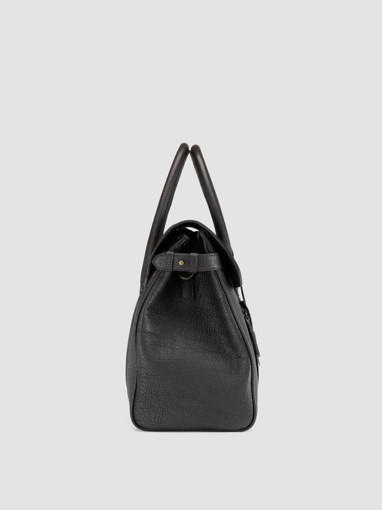 BOSTONIAN 002 - Valigetta in Pelle Marrone