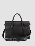 BOSTONIAN 002 - Valigetta in Pelle Marrone - thumb image 5,side view