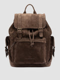 BOSTONIAN 003 - Brown Suede Backpack - thumb image 1,side view