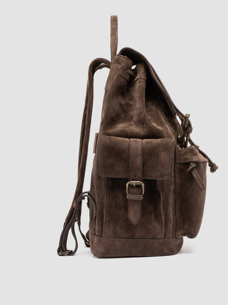 BOSTONIAN 003 - Brown Suede Backpack