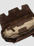BOSTONIAN 005 - Brown Suede Briefcase