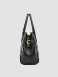 BOWLER 006 - Black Leather Shoulder Bags - thumb image 4,side view
