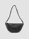 OC CLASS 068 - schwarze Umhängetasche aus Leder - thumb image 1,side view
