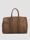 QUENTIN 009 - Brown Suede Bag - thumb image 1,side view