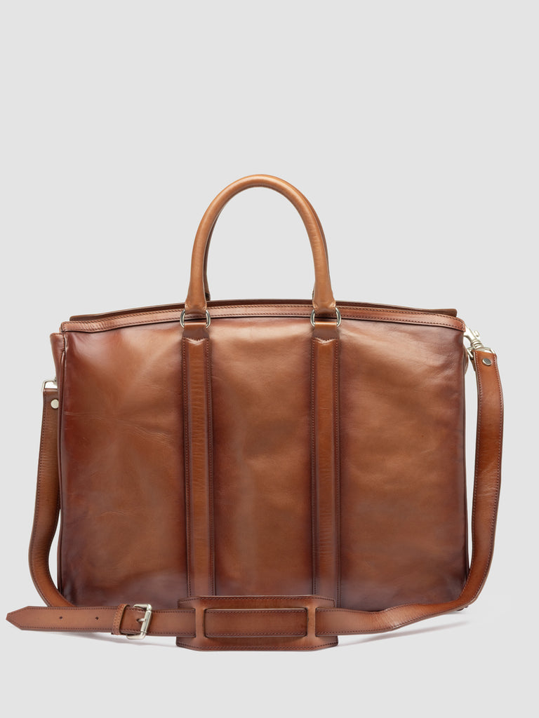 QUENTIN 009 - Brown Leather Bag