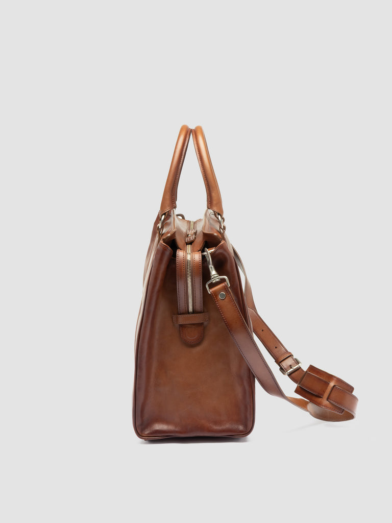 QUENTIN 009 - Brown Leather Bag