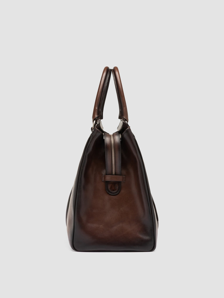 QUENTIN 009 - Brown Leather Bag