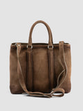 QUENTIN 021 - Brown Suede Briefcase - thumb image 4,side view