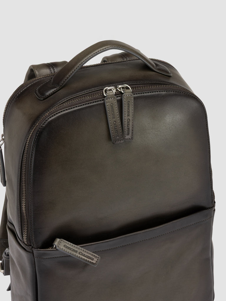 QUENTIN 023 - Grey Suede Backpack-hover