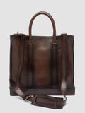 QUENTIN 026 - Brown Leather Briefcase - image OCBENNI26TUCS3D225TU0 - 5