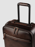 GULLIVER 001 - Valigia in Pelle Marrone - thumb image 4,side view