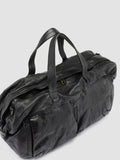 HELMET 049 - Black Leather Weekend Bags - thumb image 2,side view