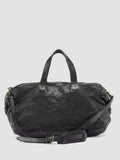 HELMET 049 - Black Leather Weekend Bags - thumb image 5,side view