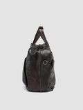 HELMET 056 - Borsa Weekender in Pelle Marrone - thumb image 7,side view