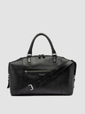 JULES 006 - Black Leather Travel Bag