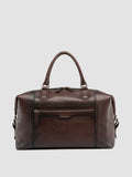 JULES 006 - Borsa da Viaggio in Pelle Marrone - thumb image 1,side view
