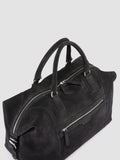 JULES 006 - Braune Reisetasche aus Wildleder - thumb image 2,side view