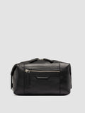 JULES 008 - Black Leather Pouch - thumb image 1,side view