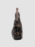 JULIE 015 - Brown Leather Shoulder Bag - thumb image 3,side view