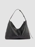 MADERNA 002 - Black Leather Crossbody Bag - thumb image 4,side view