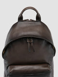 OC PACK 001 - Brown Leather Backpack - thumb image 2,side view