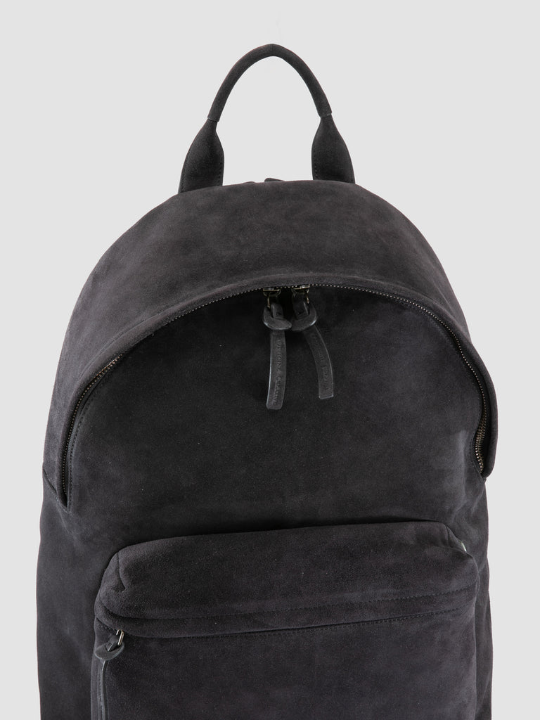 OC PACK 001 - Black Suede Backpack