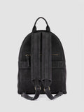 OC PACK 001 - Black Suede Backpack - thumb image 4,side view