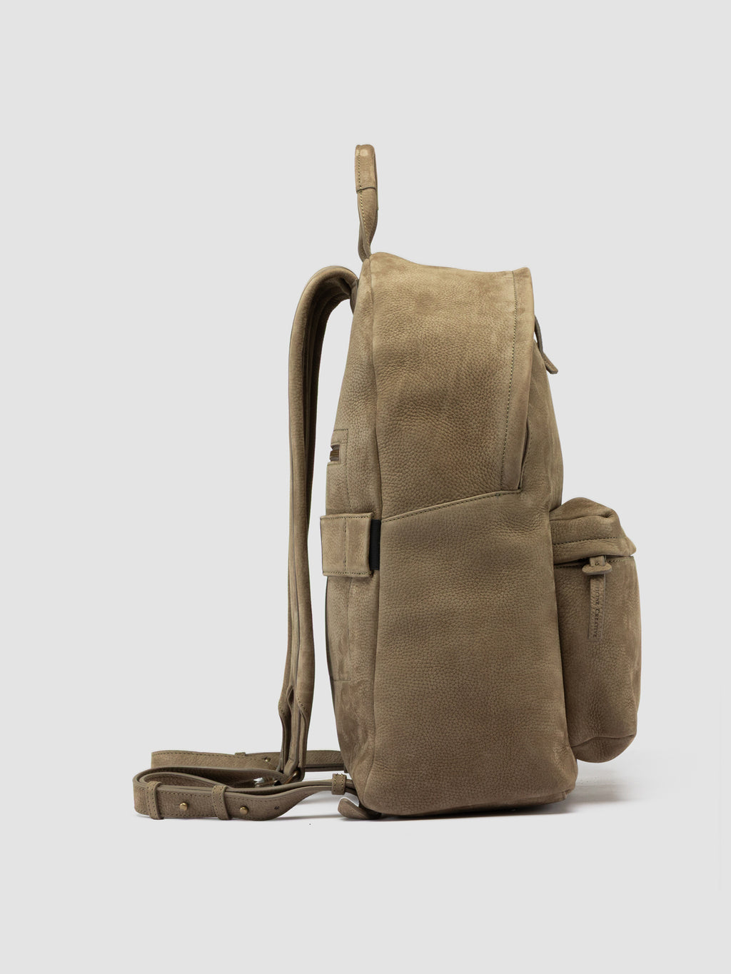 OC PACK 001 - Taupe Leather Backpack