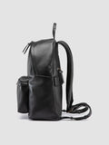 OC PACK 001 - Zaino in Pelle Nera - thumb image 5,side view