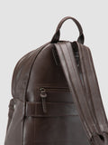 OC PACK 001 - Brown Leather Backpack - thumb image 6,side view