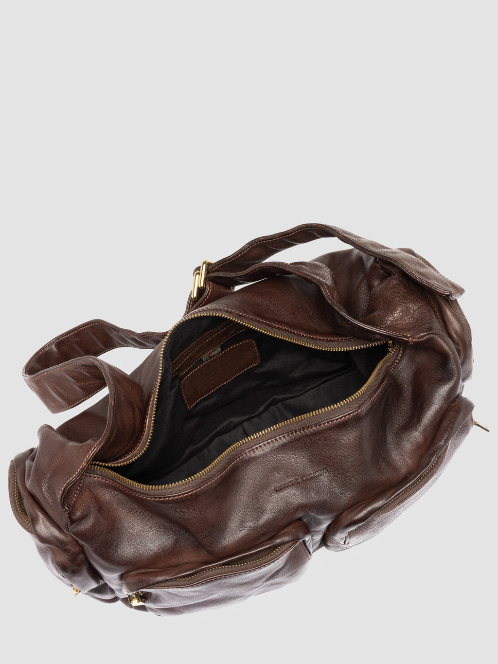 PAGE 002 - Brown Leather Shoulder Bags - image 6,side view