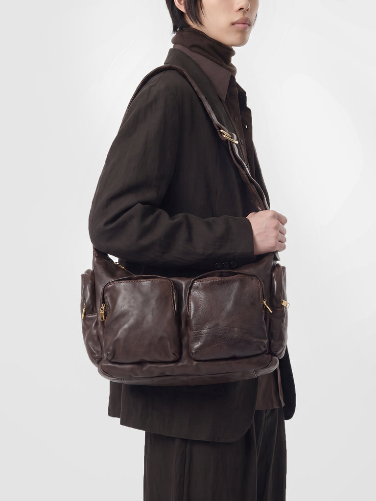PAGE 002 - Brown Leather Shoulder Bags