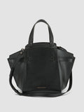 SADDLE 07 - Black Leather Handle Bag - thumb image 2,side view