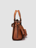 SADDLE 009 - Brown Leather Hand Bag - thumb image 5,side view