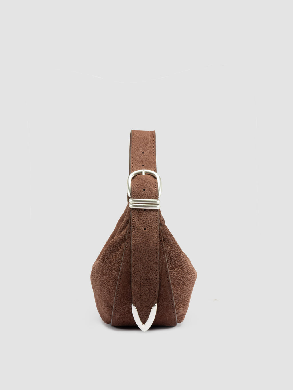 TOOLS 001 - Brown Leather Handle Bag - image 3,side view