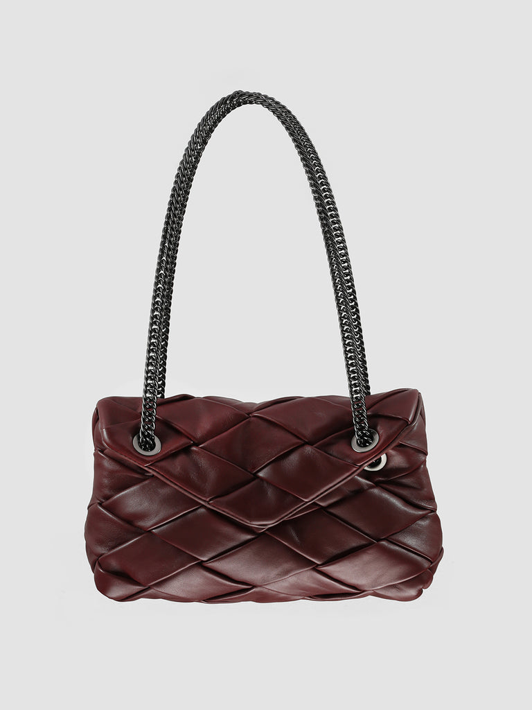 OC CLASS 060 Massive - Red Leather Shoulder Bag