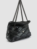 OC CLASS 060 Massive - Black Leather Shoulder Bag