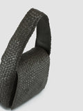 OC CLASS 062 Woven - Grey Leather Shoulder Bag