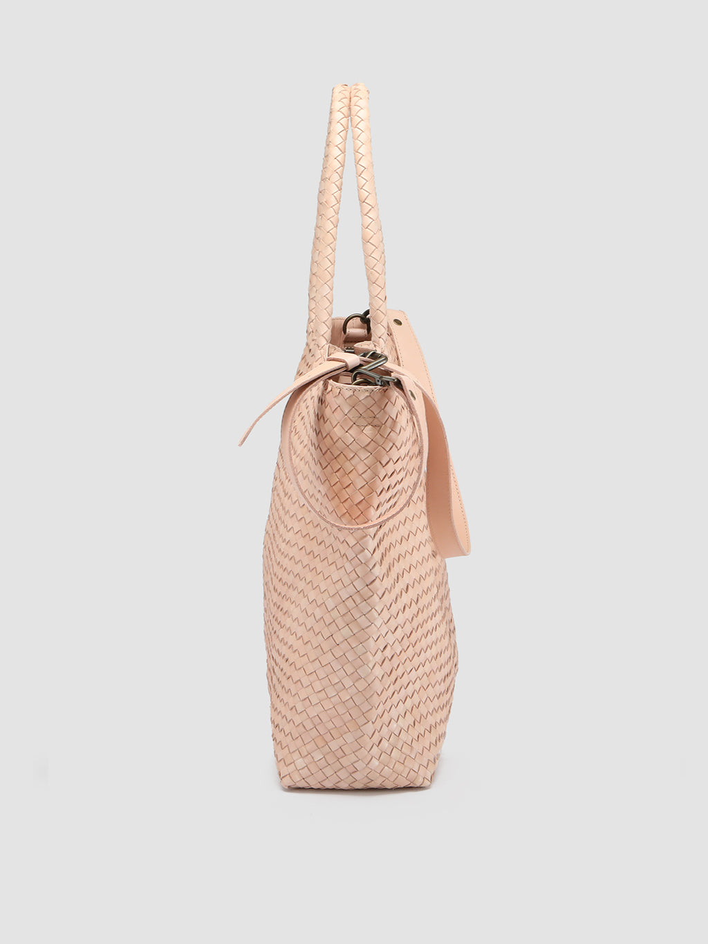 OC CLASS 35 Woven - Rose Woven Leather Shoulder Bag