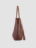 OC CLASS 35 Woven - Brown Leather Tote Bag Officine Creative - 5
