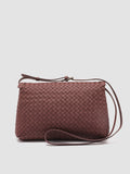 OC CLASS 46 - Burgundy Leather Crossbody bag