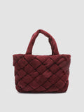 OC CLASS 48 Massive - Burgundy Suede Handbag